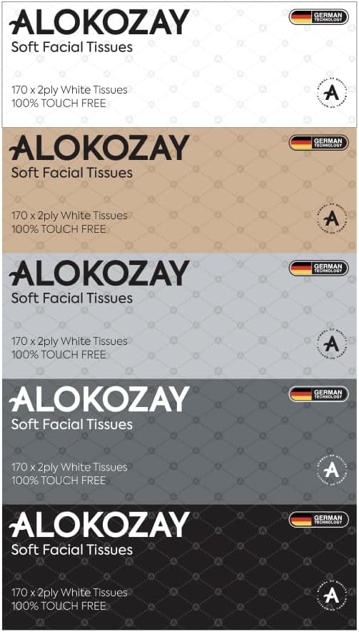 Alokozay Facial Tissue 5X170 Sheets