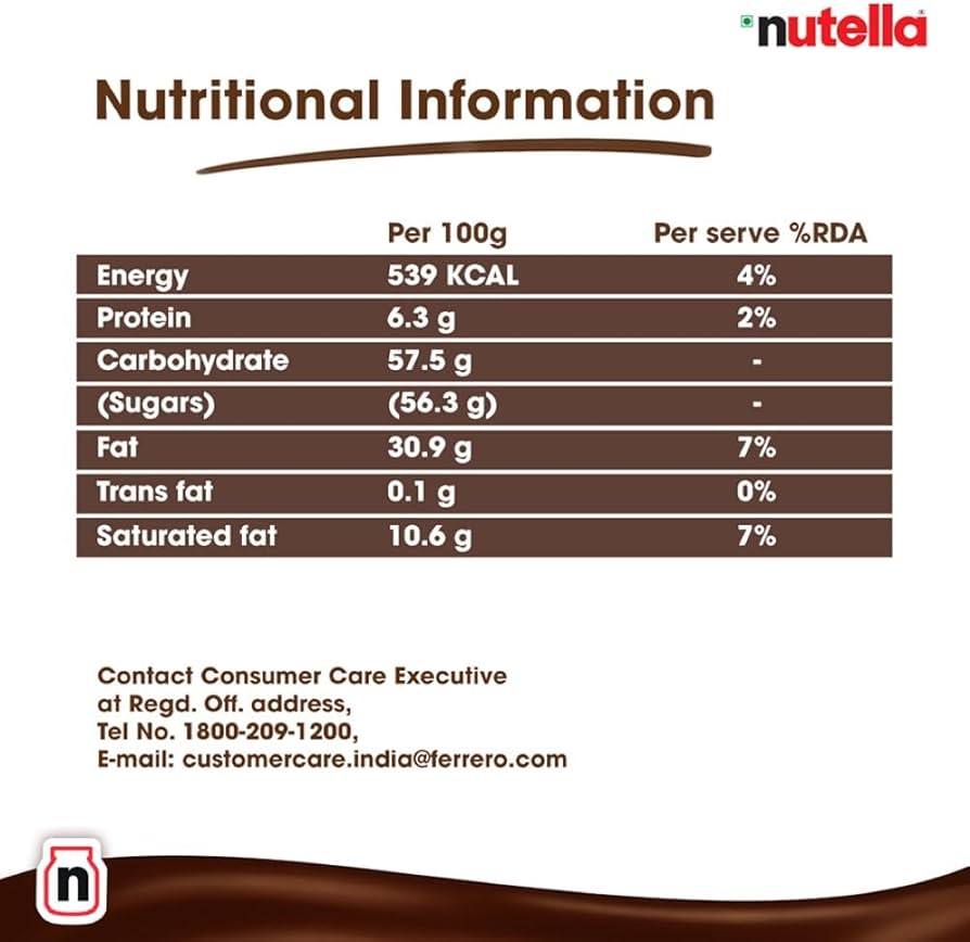 Nutella Chocolate Hazelnut Spread 350g