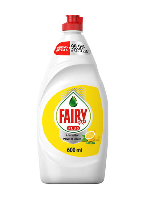 Fairy Lemon Dishwash Liquid 600ml