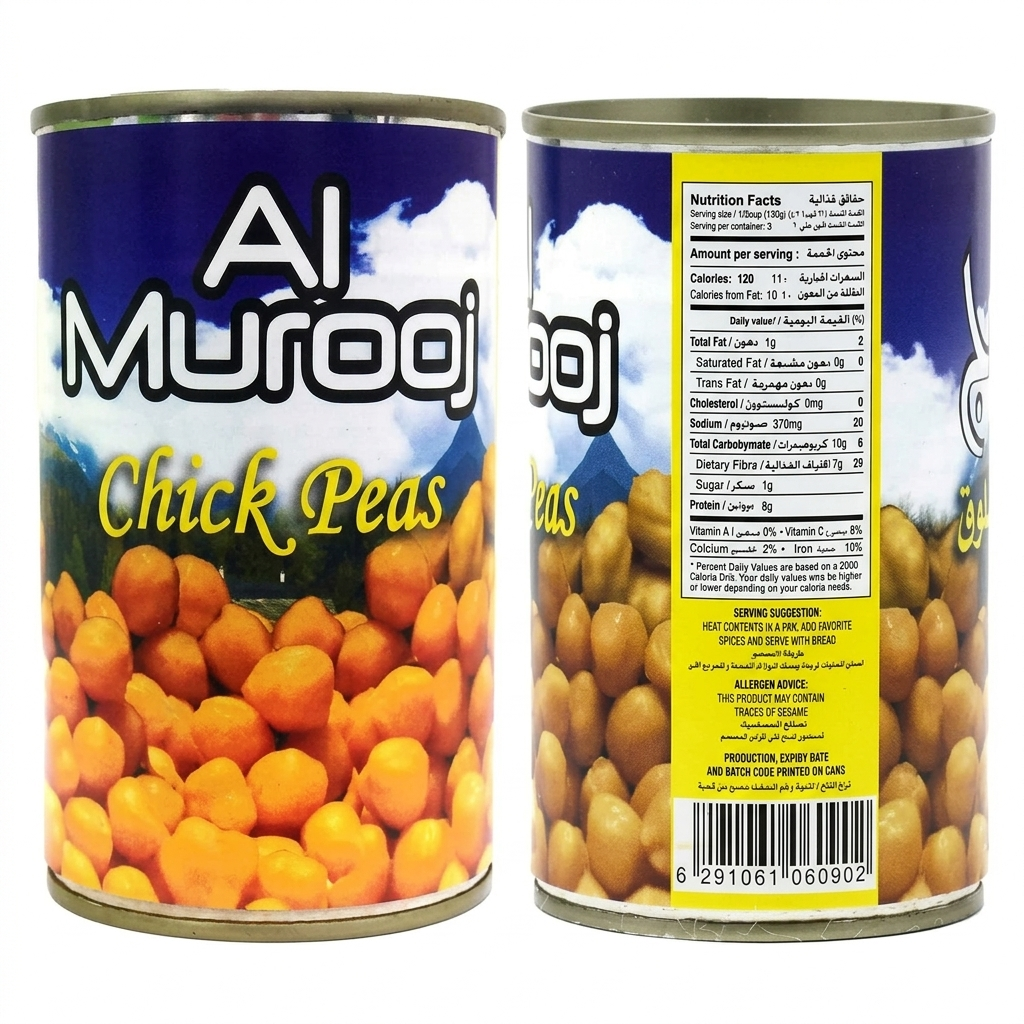 Al Murooj Chickpeas 400g