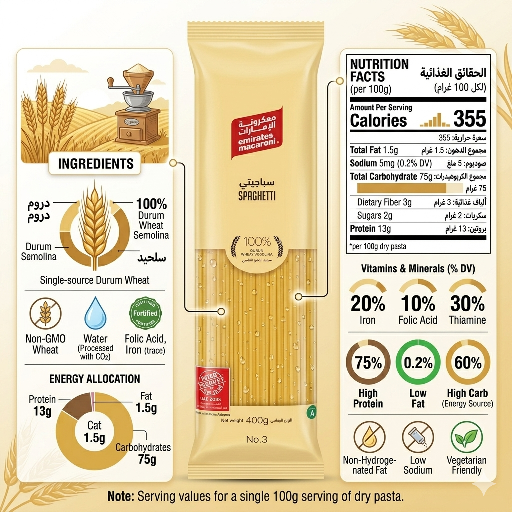 Emirates Spaghetti 400g
