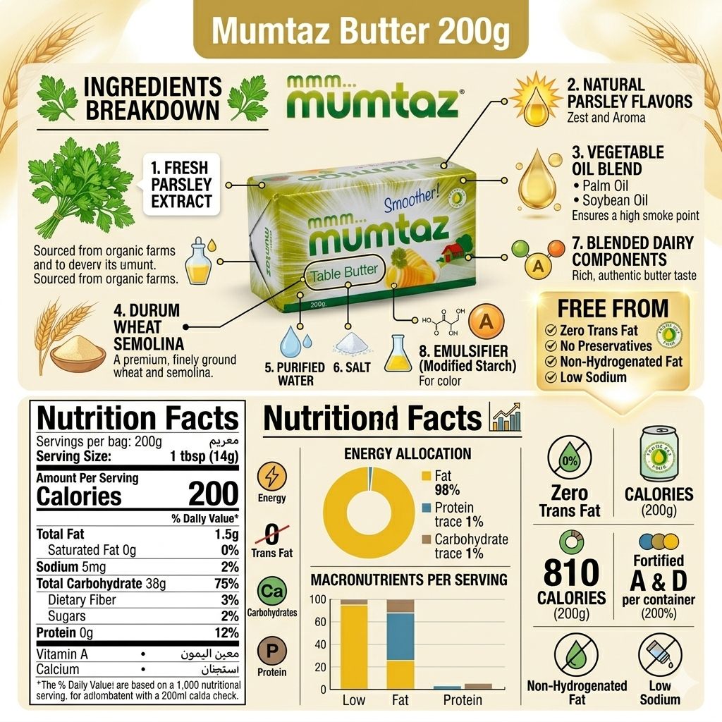 Mumtaz Butter 200g