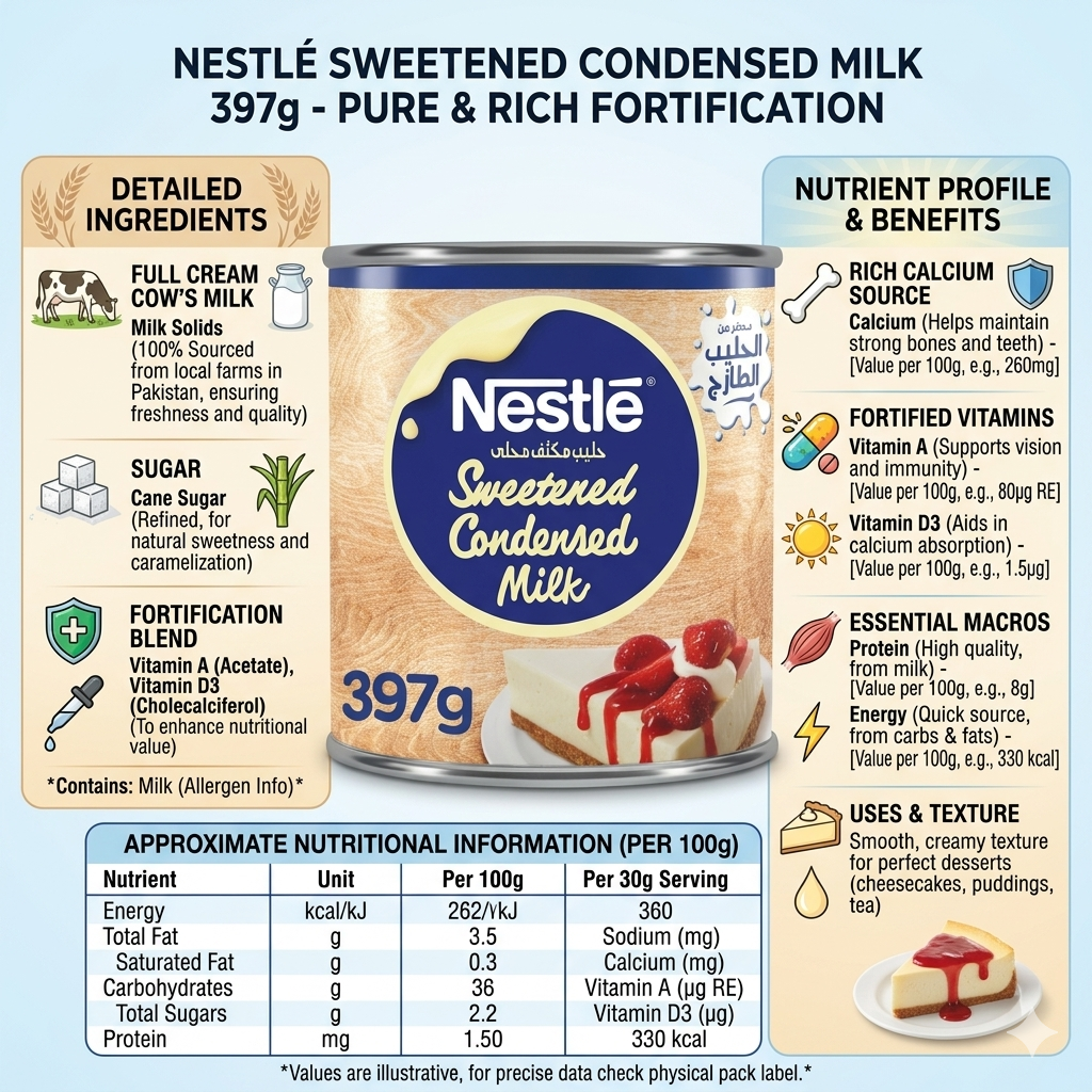 Nestle Condensed Milk 397g