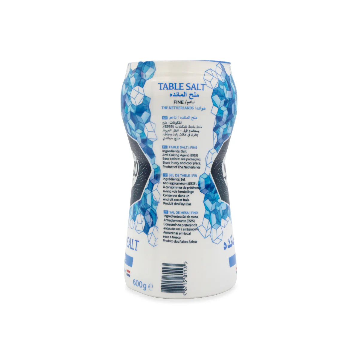 Nezo Blue Salt Bottle 600g
