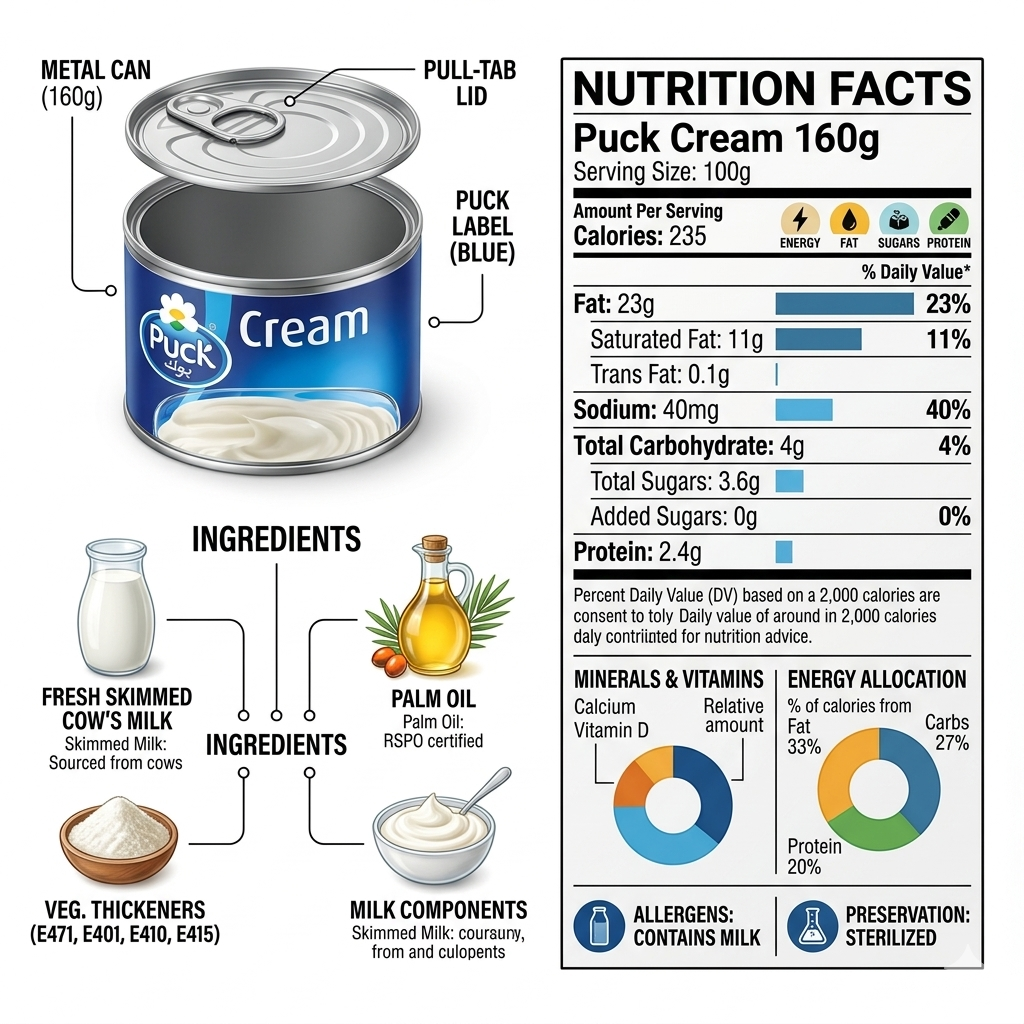Puck Cream 160g