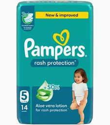Pampers Diapers Size 5 (14 Count)