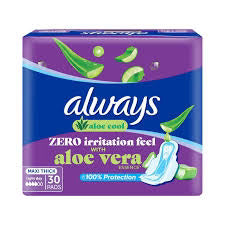Always Violet Purple Sanitary Pads 30 Pads