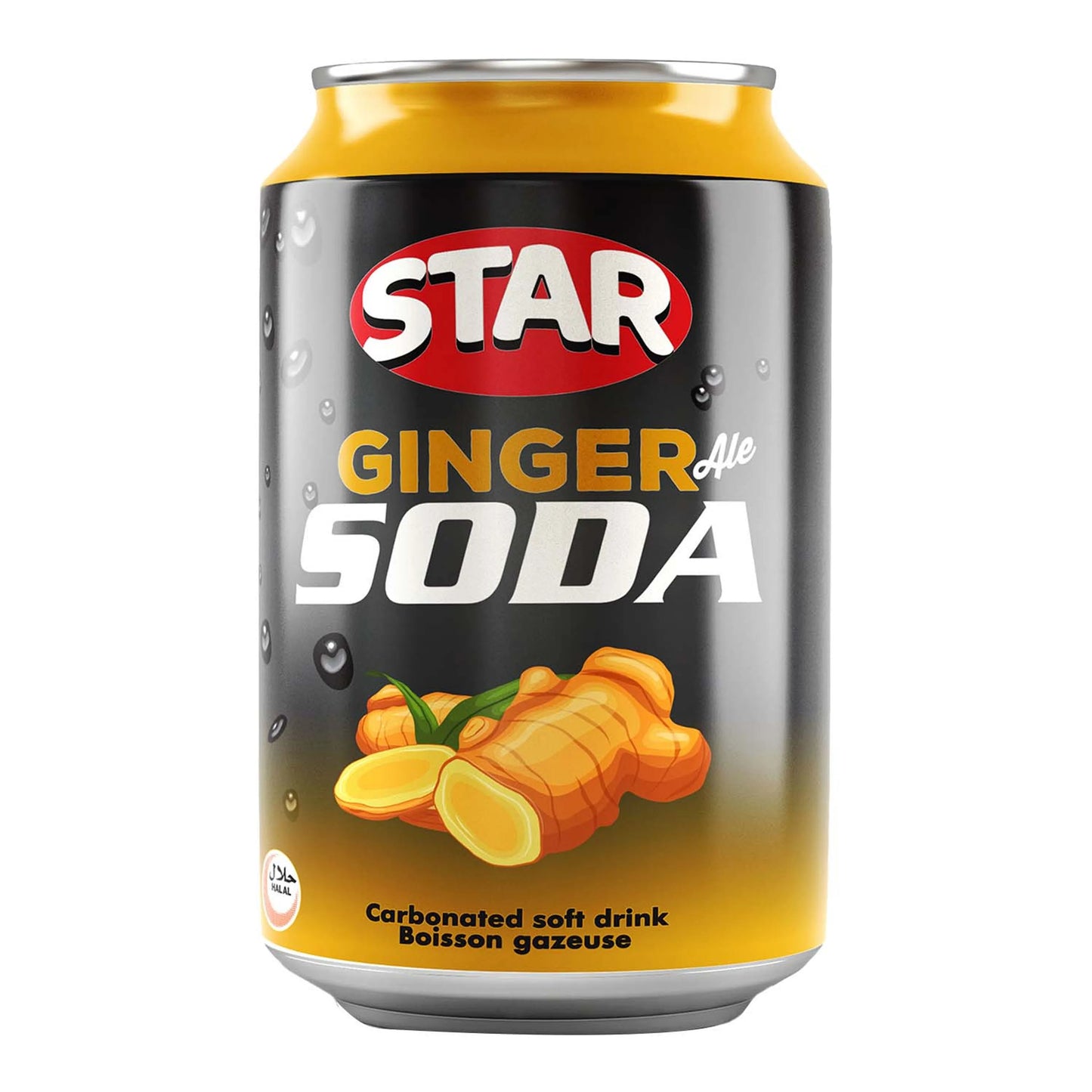Star Ginger Soda Can 300ml