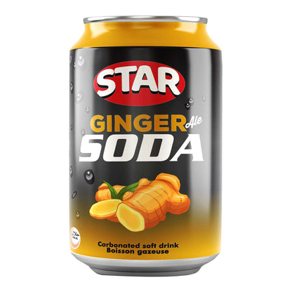 Star Ginger Soda Can 300ml