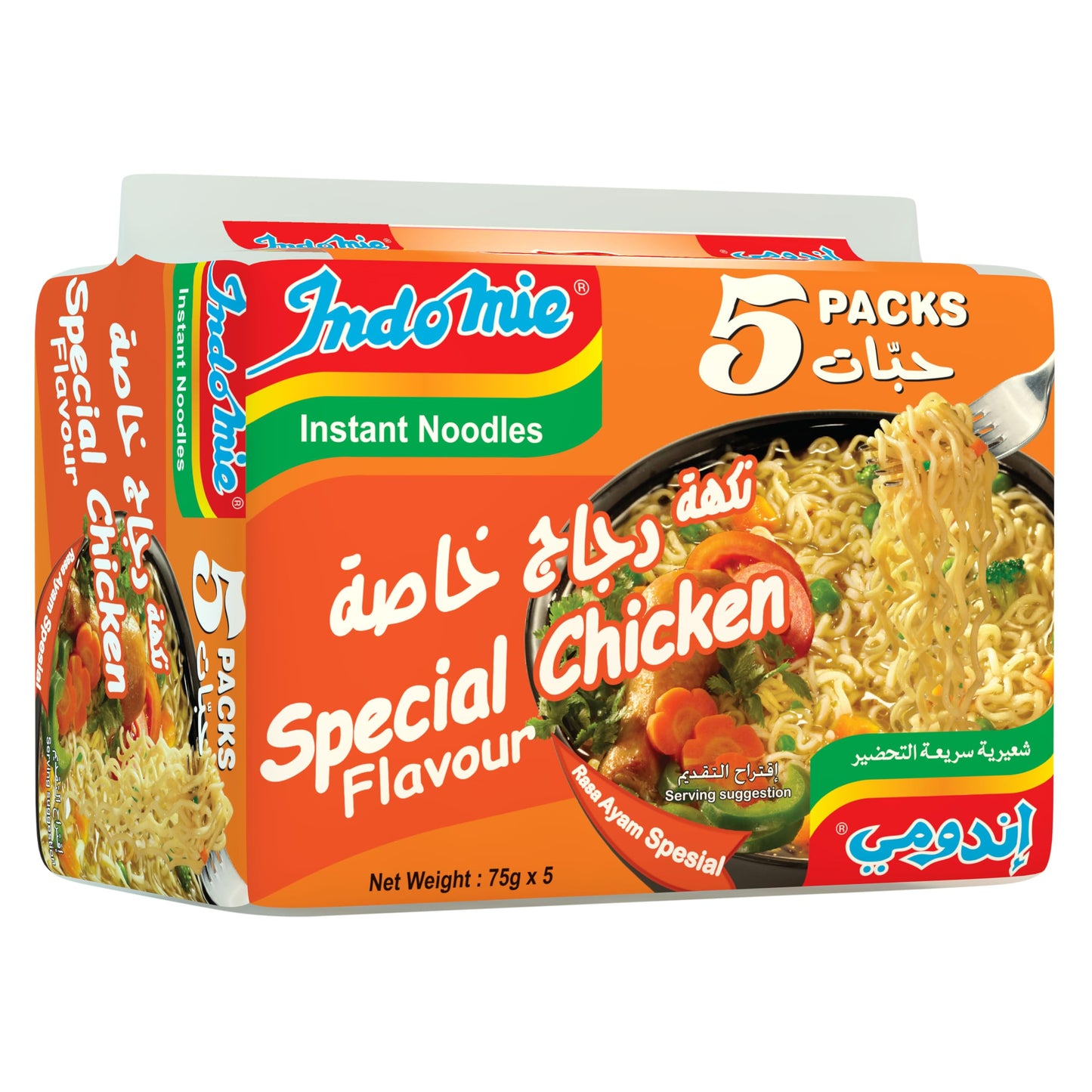 Indomie Special Chicken Noodles 5 x 75g