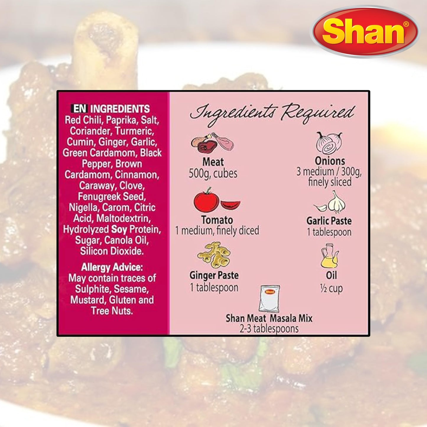 Shan Meat Masala 100g