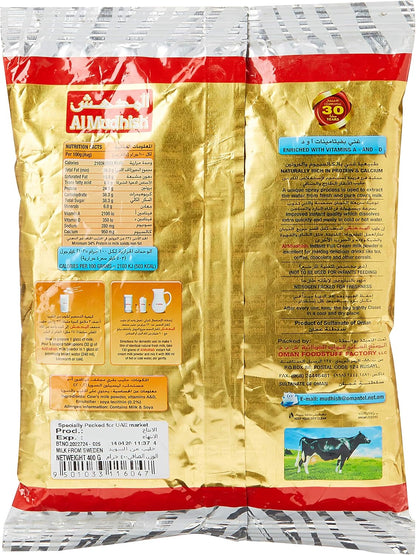 Al Mudhish Milk Powder Pouch 400g