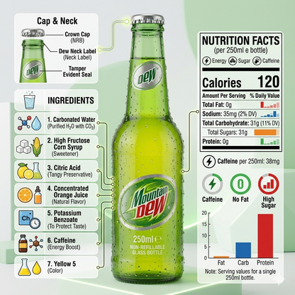 Mountain Dew NRB Bottle 250ml