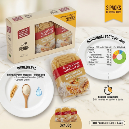 Emirates Penne Macaroni 400g