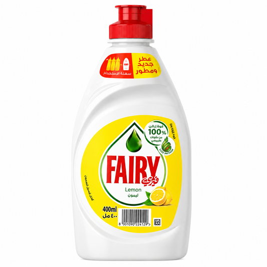 Fairy Lemon Dishwash 400ml