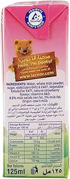 Lacnor Strawberry Milk 180ml