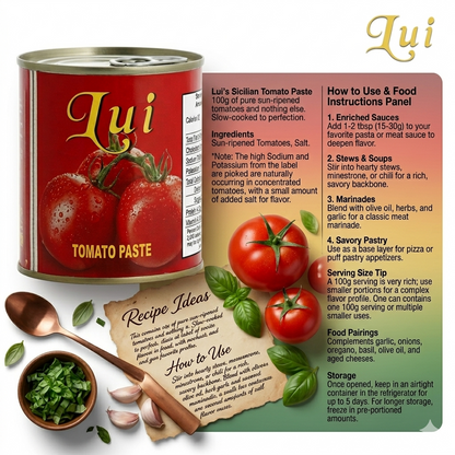 Lui Tomato Paste 800g