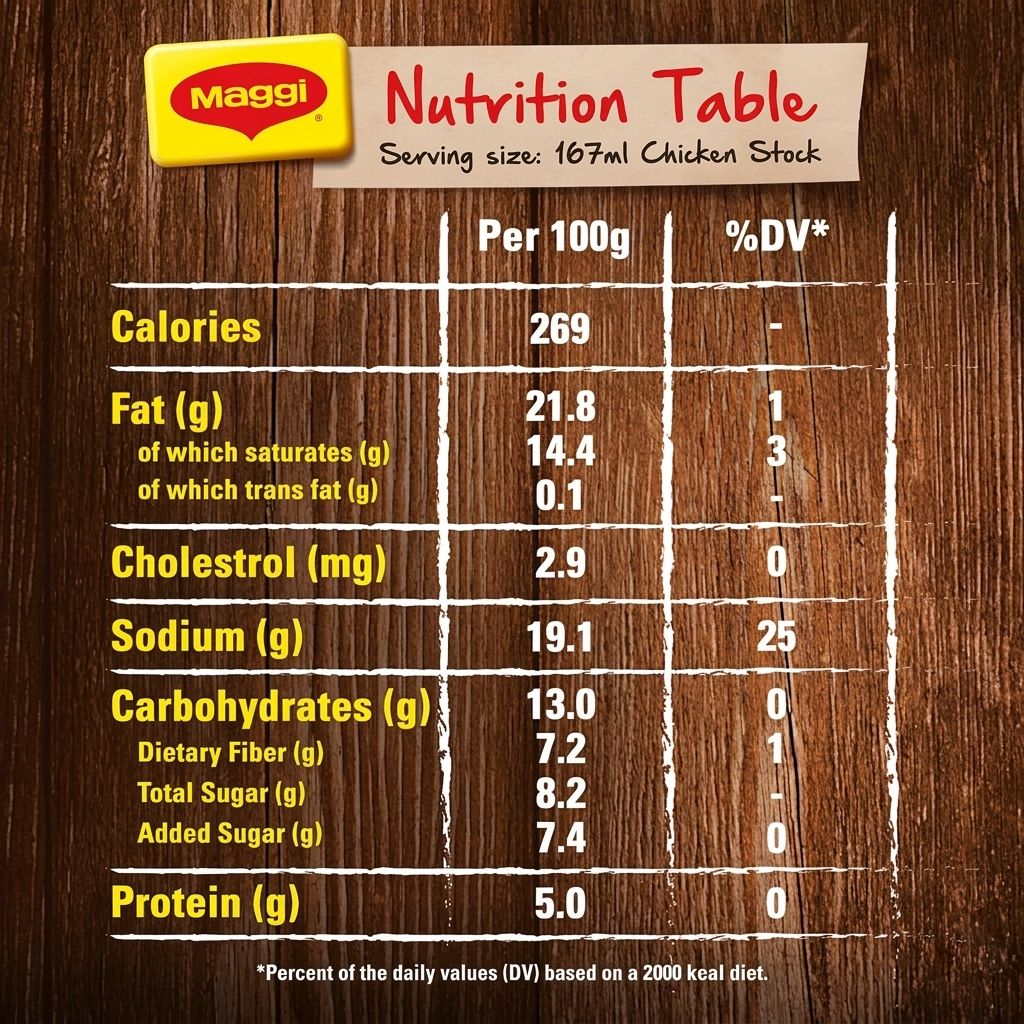 Maggi Chicken Cubes 24 Cubes x 20g