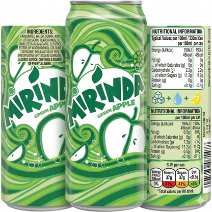 Mirinda Green Apple Can 330ml