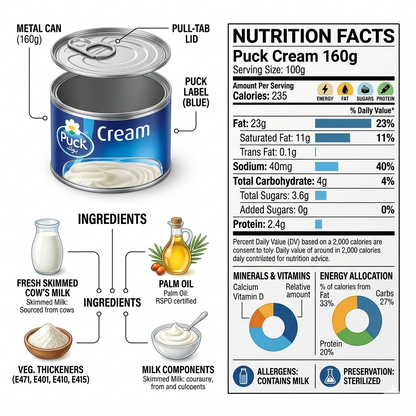 Puck Cream 160g