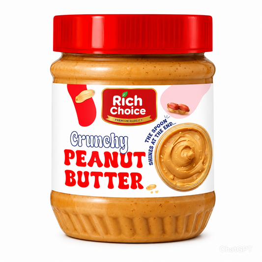 Rich Choice Crunchy Peanut Butter 340g