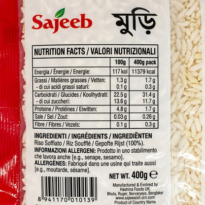 Sajeeb Puffed Rice 400g