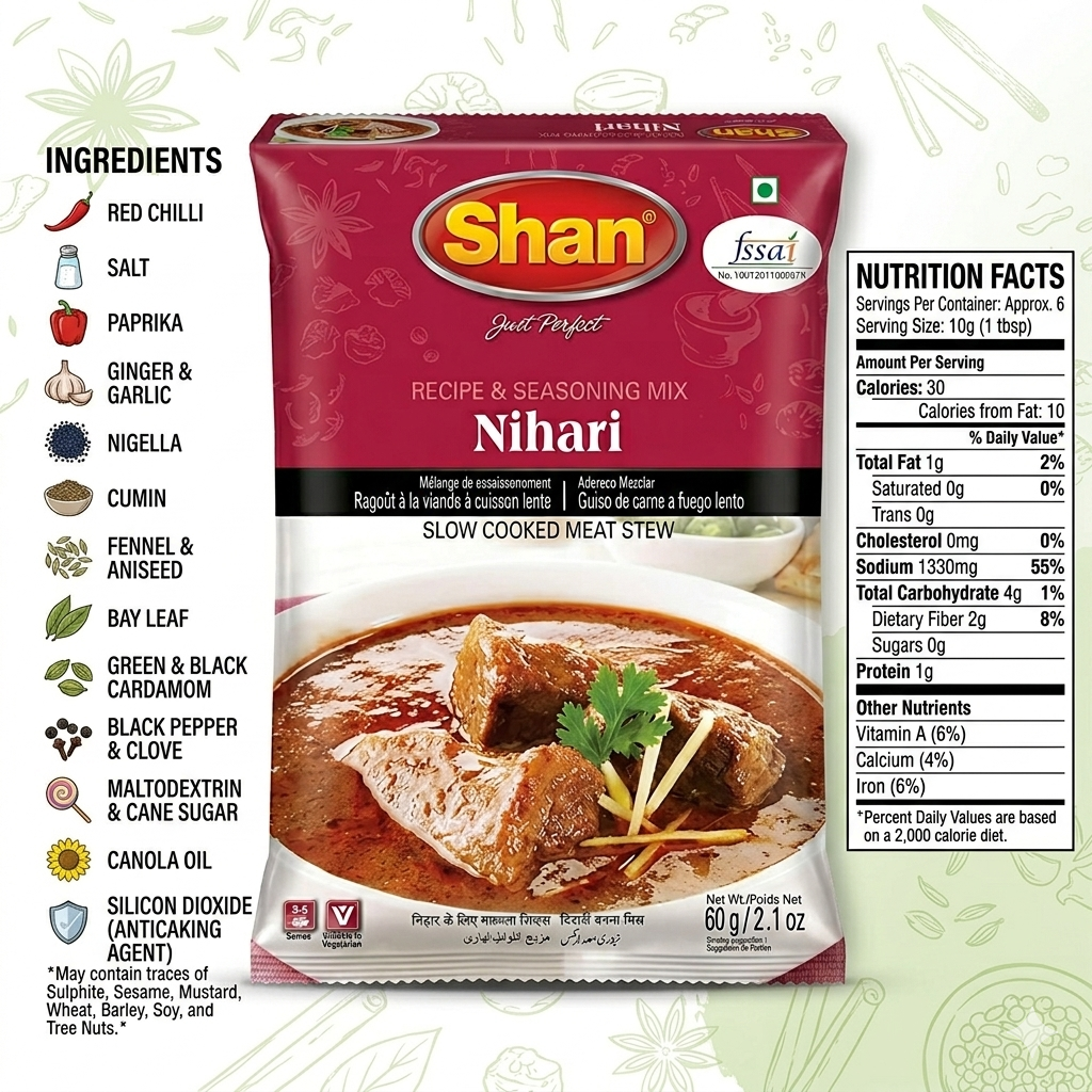 Shan Nihari Masala 60g