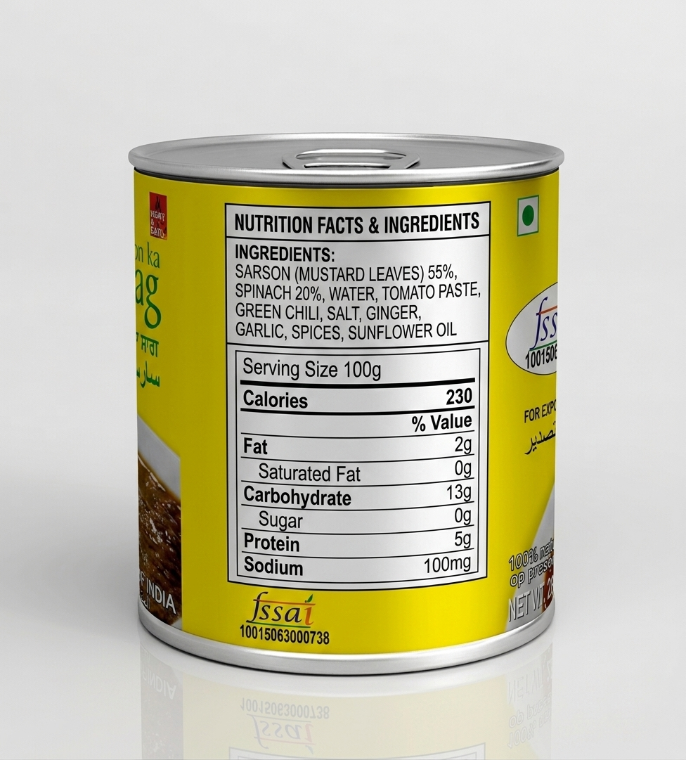 Sohna Saag 800g