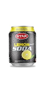 Star Lemon Soda Can 300ml