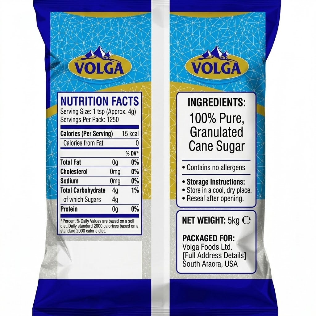Volga Sugar 5kg