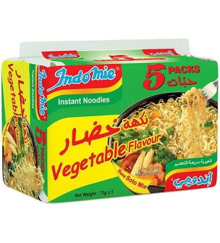 Indomie Vegetable Instant Noodles 5 x 70g